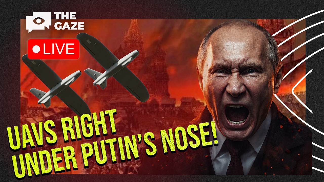 LIVE | 100 drones over the Kremlin: This is Moscow's NEW REALITY!
