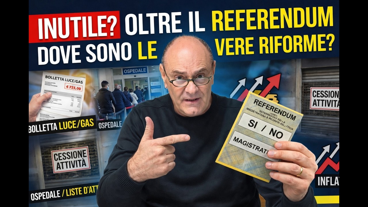 Referendum sulla Magistratura: Ci Stanno Distraendo dai Veri Problemi dell'Italia?