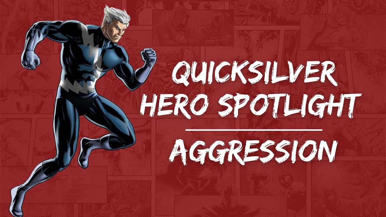 Marvel Champions Hero Spotlight - Quicksilver - Aggression Aspect!