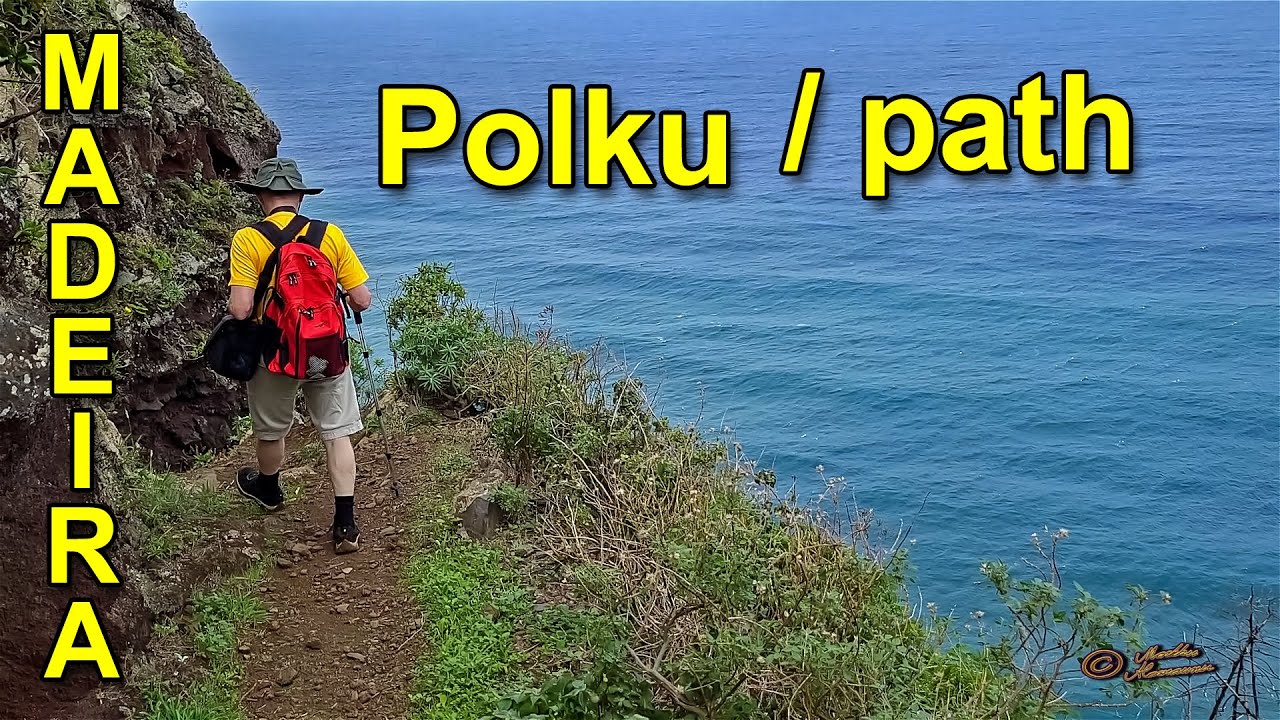 Madeira, Achadas da Cruz, polku alas rantaan. 064.