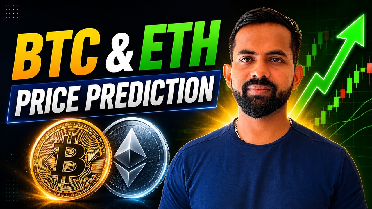 Bitcoin & Ethereum Price Analysis Today | Market Trend & Next Move | BTC & ETH Price Prediction 2026