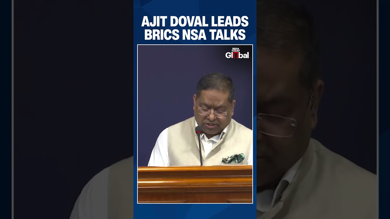 BRICS NSA Meeting In Delhi Focuses On Counterterrorism And Emerging Security Threats |#shorts