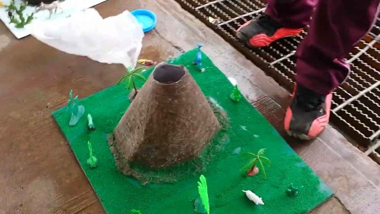 Actividad de volcán