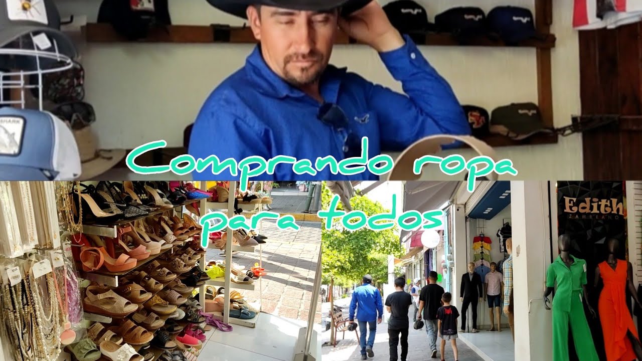 Comprando ropa para todos 🛍️