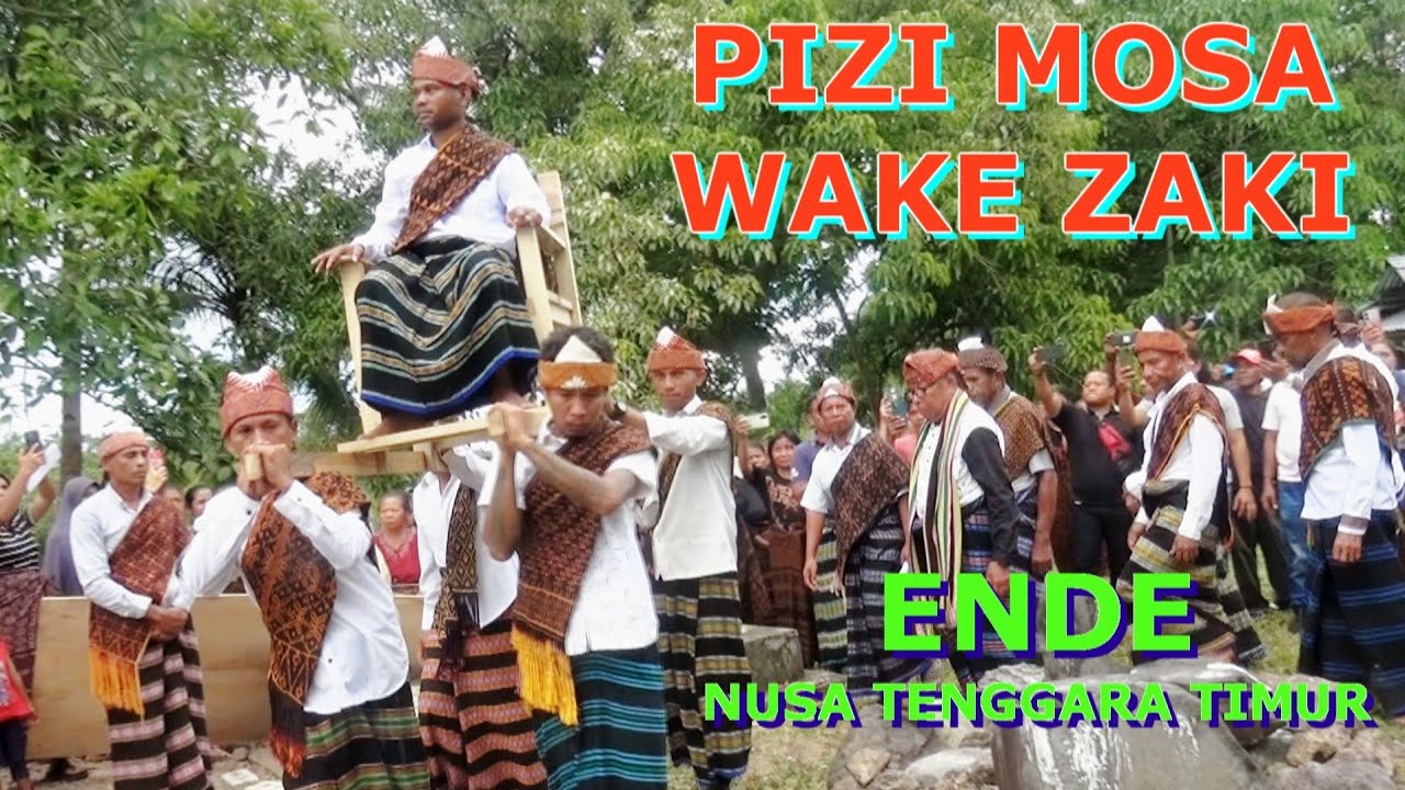 ACARA PIZI MOSA- WAKE ZAKI (MOSALAKI) GAZO- ENDE- FLORES -NTT