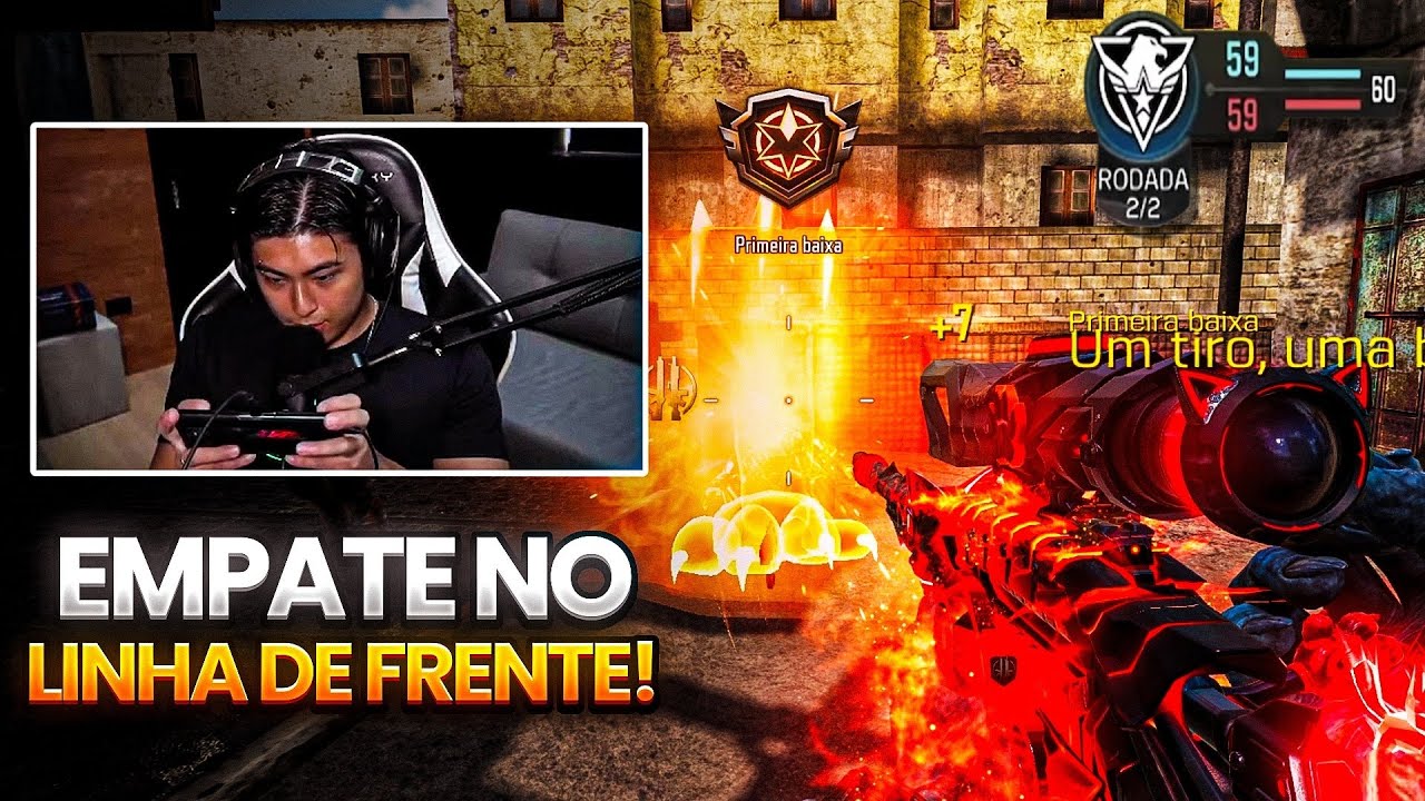 Fiz o impossível pra não perder essa partida de Linha de Frente... (COD MOBILE)