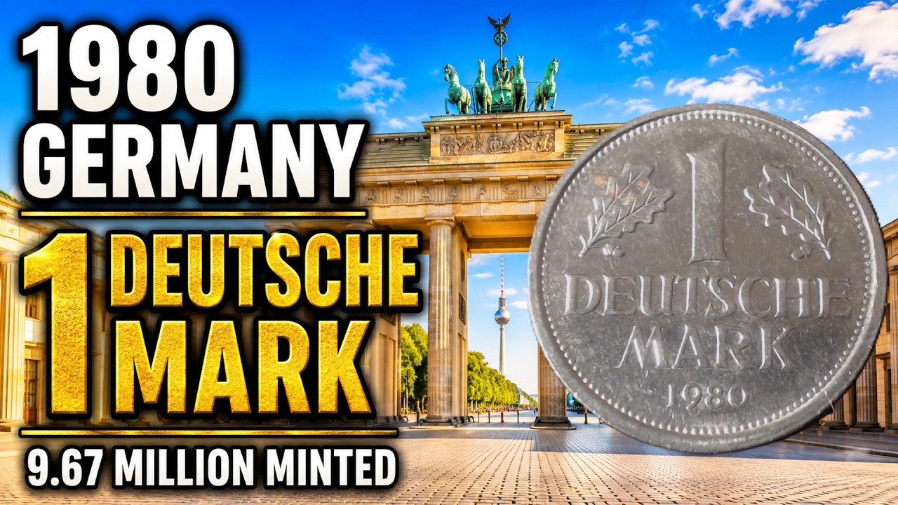 1980 Germany 1 Deutsche Mark Coin &ndash; Mintage, Design & Coin Facts