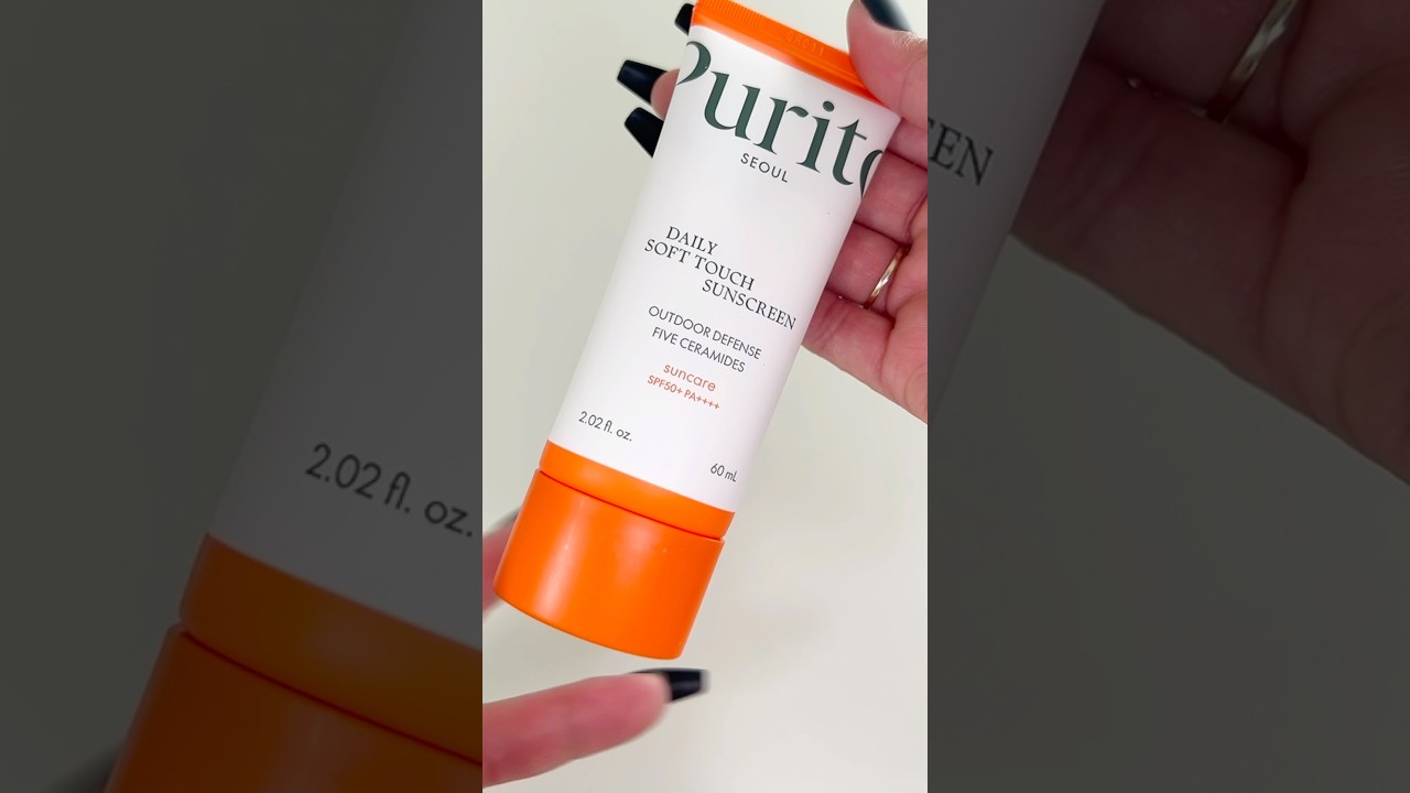 Purito Seoul daily soft touch sunscreen @purito_official #yesstyle #yesstylereview