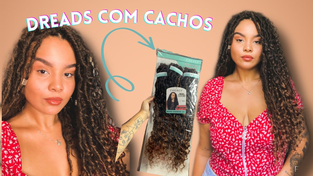 COLOCANDO BOHO GODDNES LOCS MARCA CHEREY