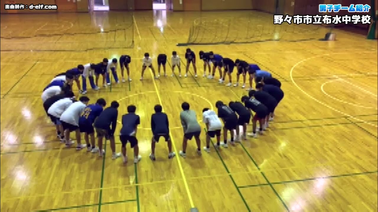 【U15ジュニア・ウインターカップ2022 男子】野々市市立布水中学校