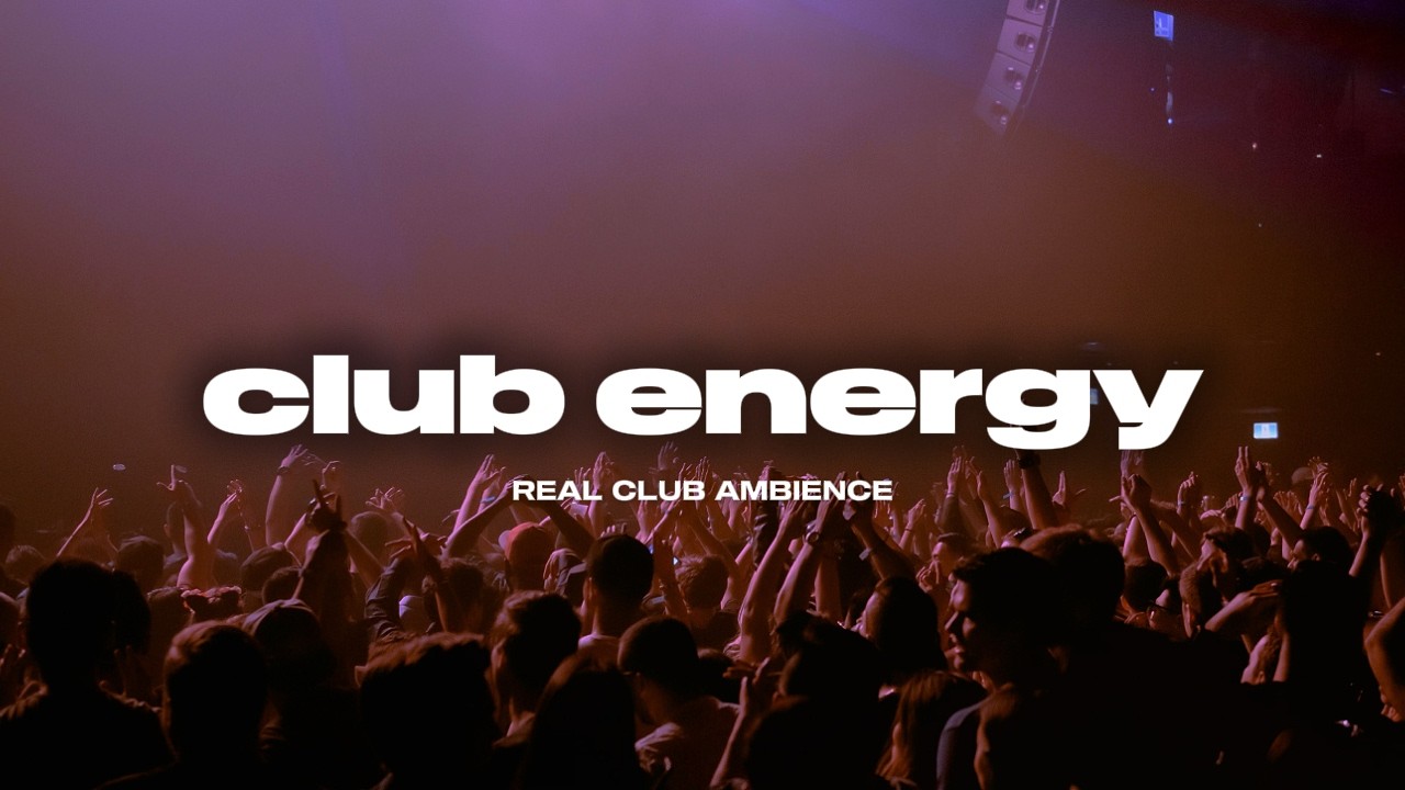 drop hits, everybody screams “Nightclub Ambience“ 1 Hour | Find My Vibe