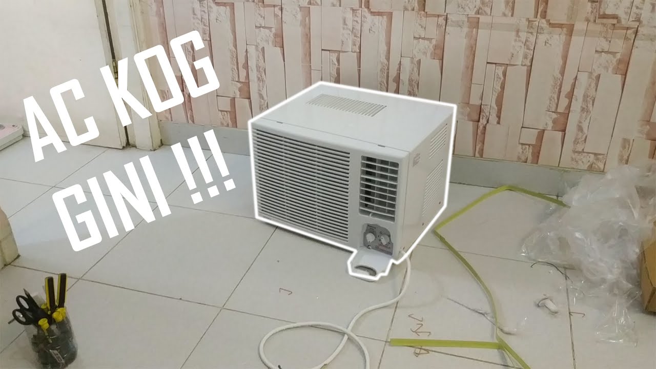 REVIEW, TEST PAKAI - AC WINDOW - UCHIDA 0.5PK MP-W5MZ 360WATT - update november 2020!!!