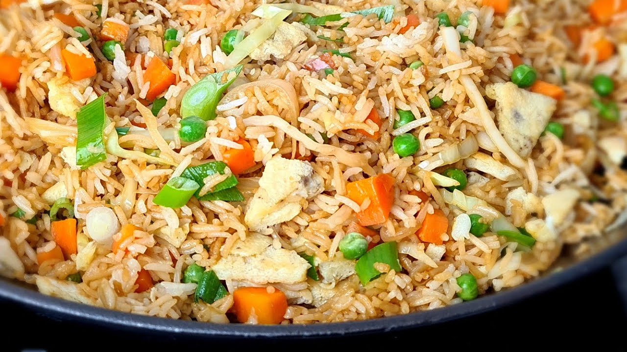 Egg and Vegetable Fried Rice | Amazin Kitchen