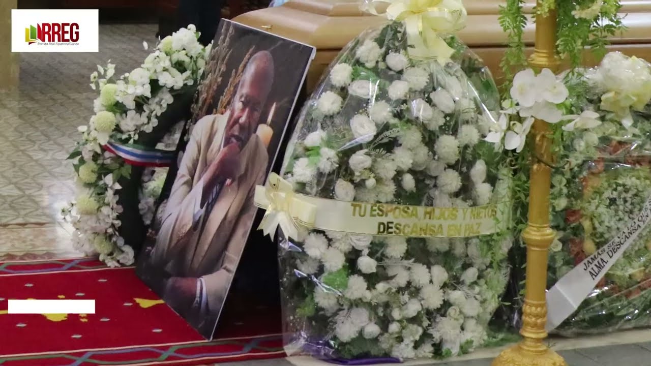 EL PRESIDENTE OBIANG NGUEMA MBASOGO DA EL ÚLTINMO ADIÓS A ANDRÉS NKO IVASA EN LA CATEDRAL DE MALABO