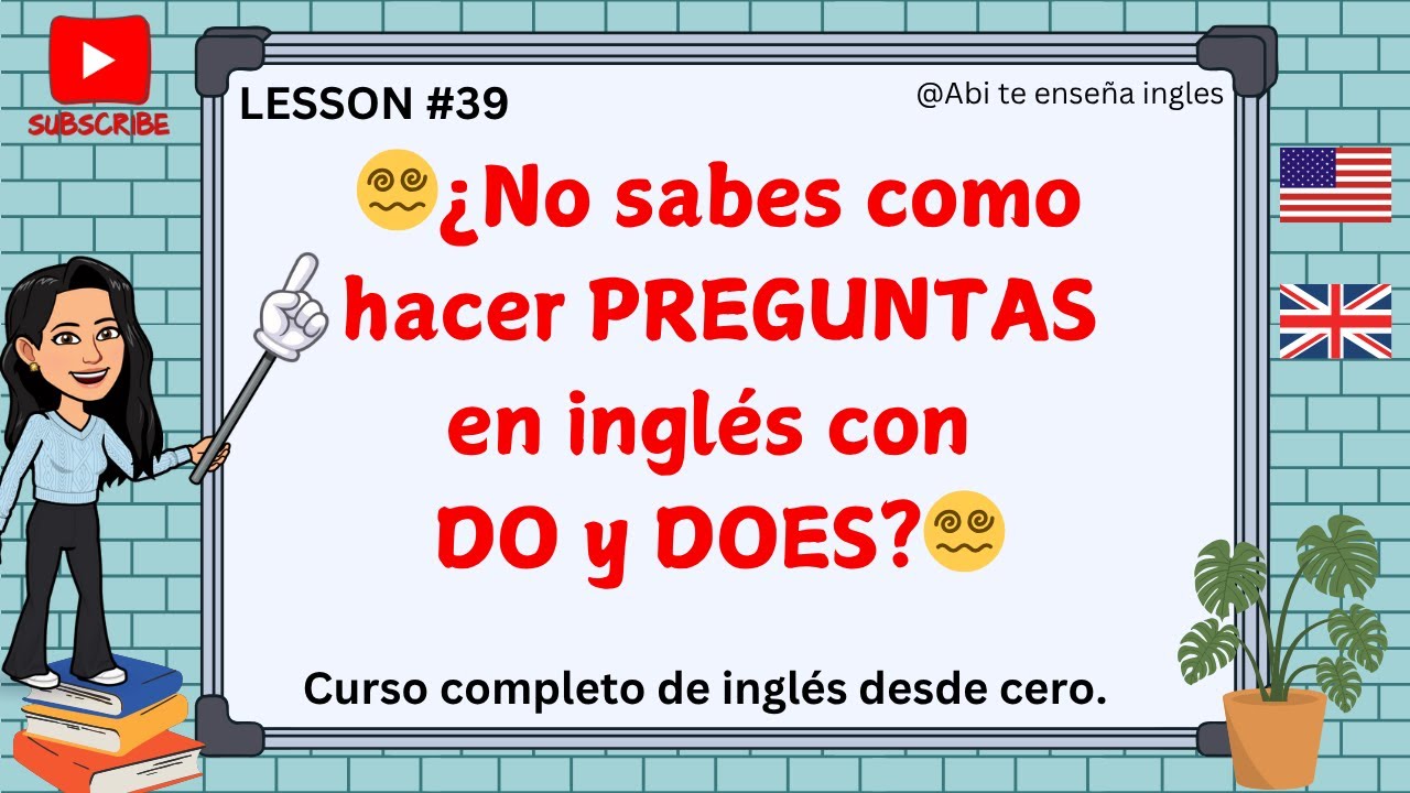 🚀 HACER PREGUNTAS CON DO Y DOES – INGLÉS FÁCIL PARA PRINCIPIANTES #ingles