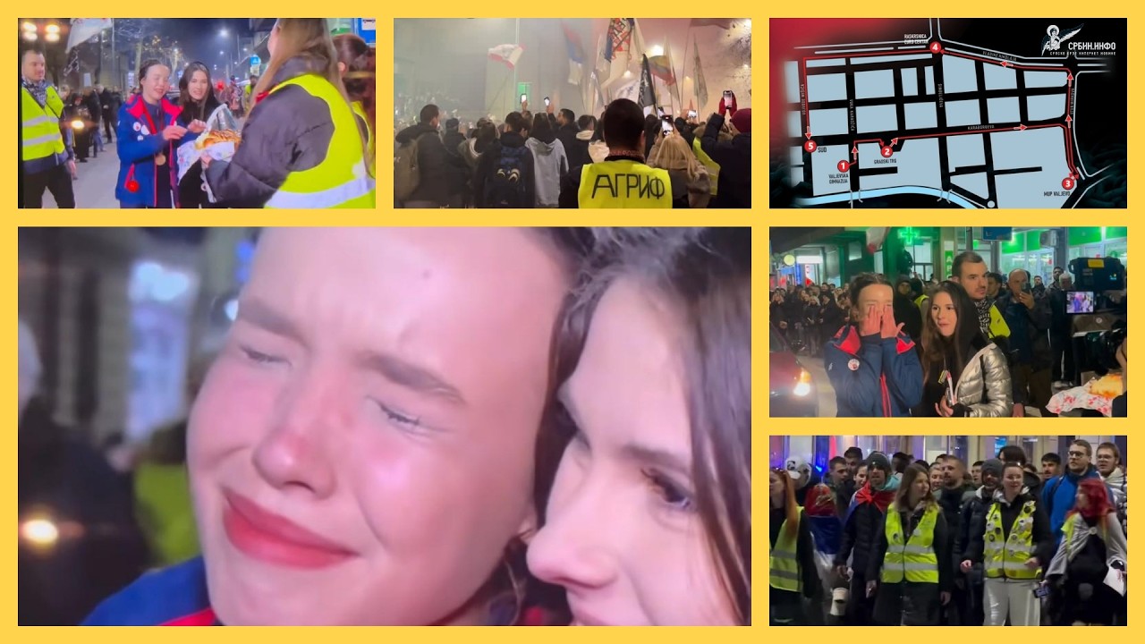 Studenti stigli u Valjevo: Ceo grad iza&scaron;ao da s njma pumpa - dirljive scene! Evo kad počinje protest