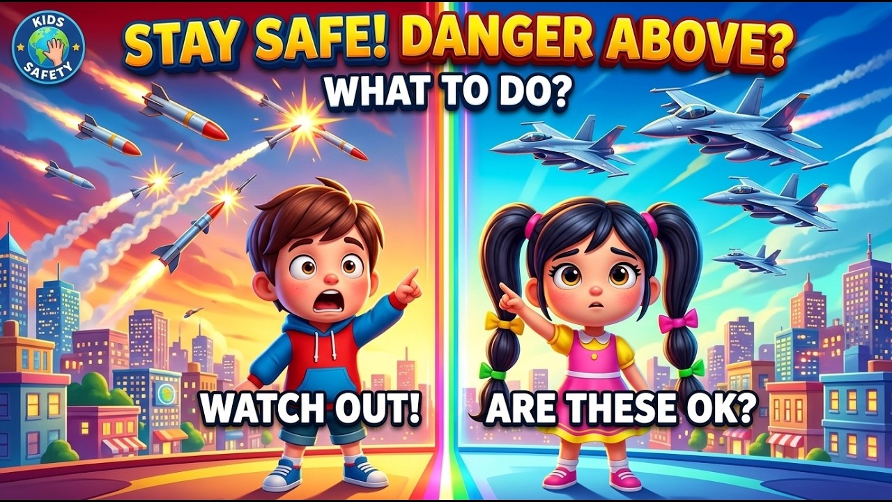 Emergency & War Safety Tips for Kids | Home, School & Outside