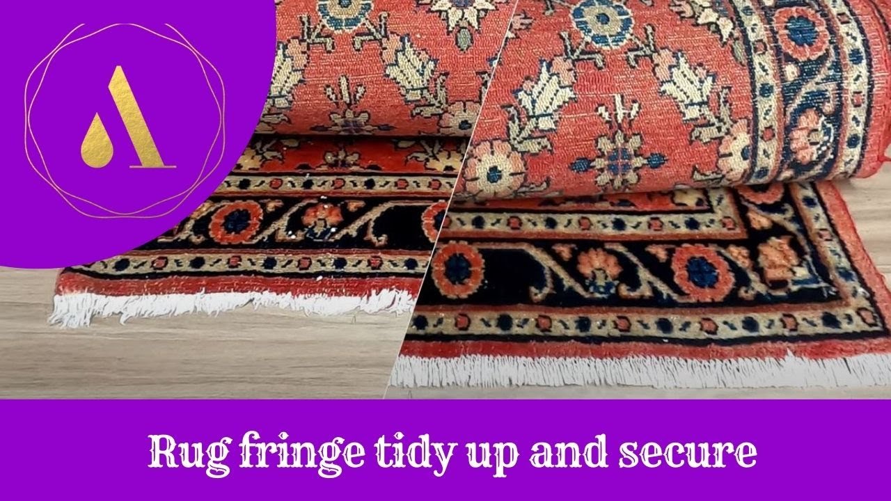 Persian Rug Fringe Tidy, Secure and Tie off (Dogereh)
