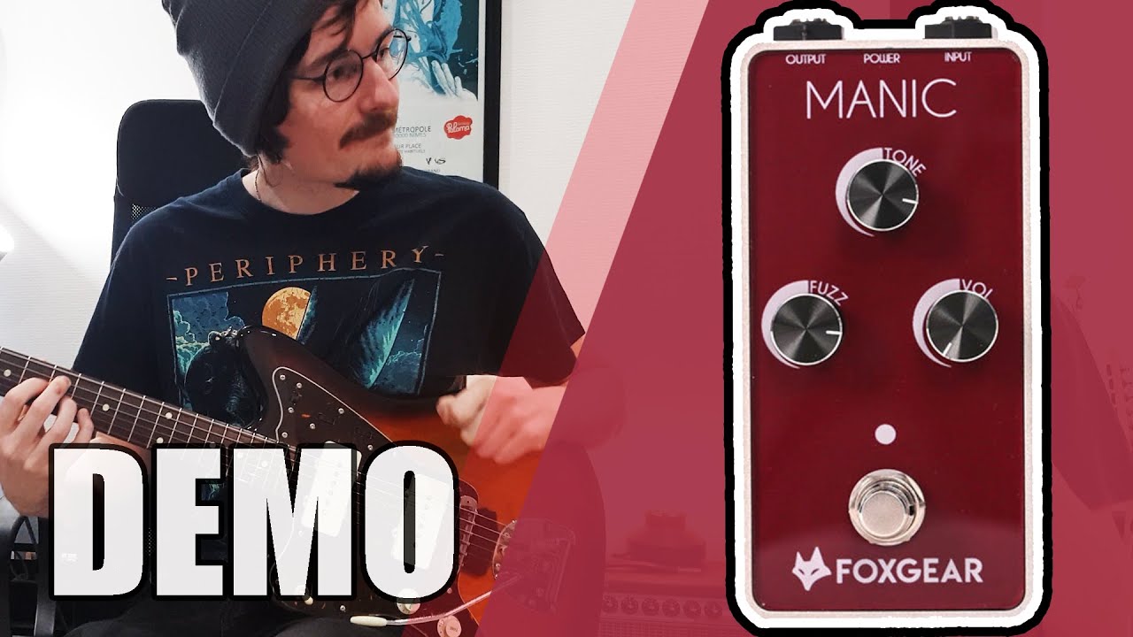 Foxgear manic fuzz démo // Pour le prix tout simplement imbattable !!!