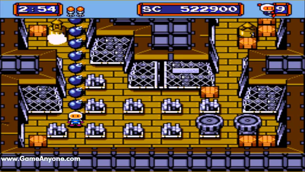 Mega Bomberman - Final Area & Ending