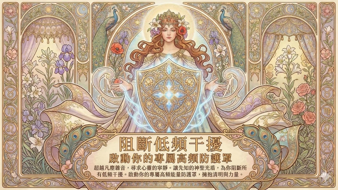 ⚠️ 停止無意識吸收！如果你總是莫名疲憊，請立刻建立這道「高頻防禦結界」｜第九維度來信