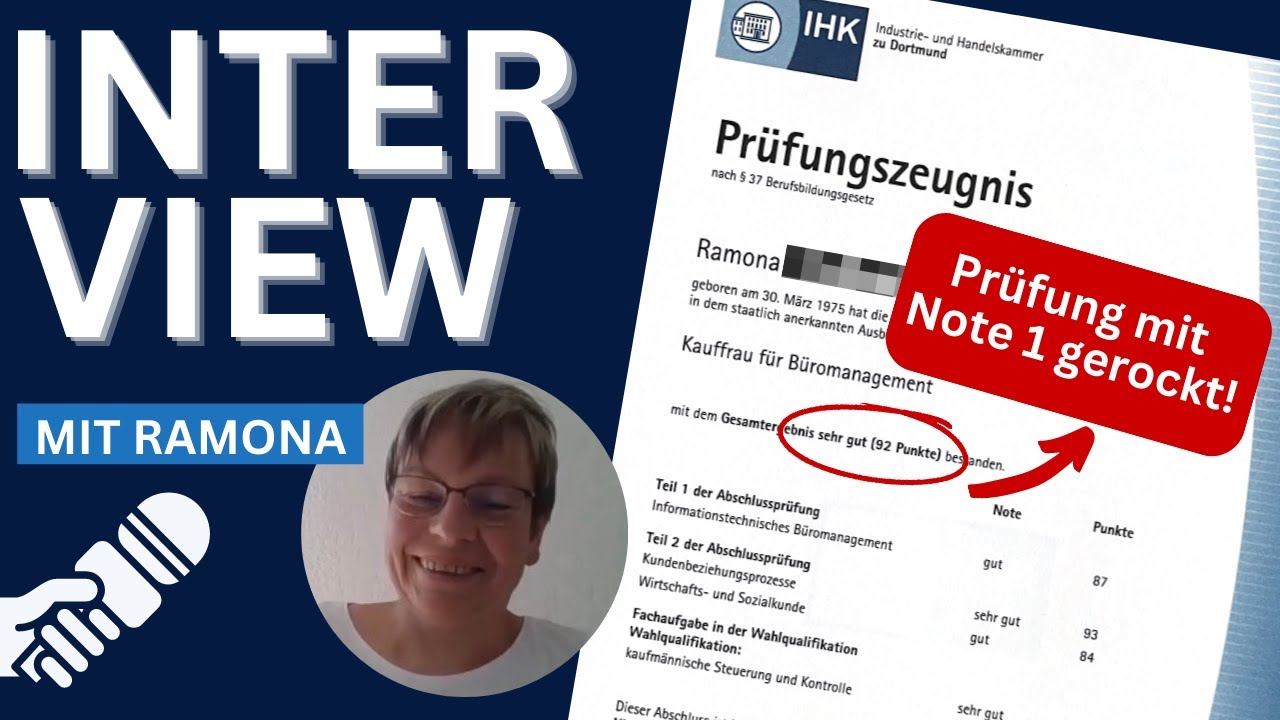 Frustrierte Umsch&uuml;lerin rockt die Note 1 - Interview mit Ramona | GripsCoachTV