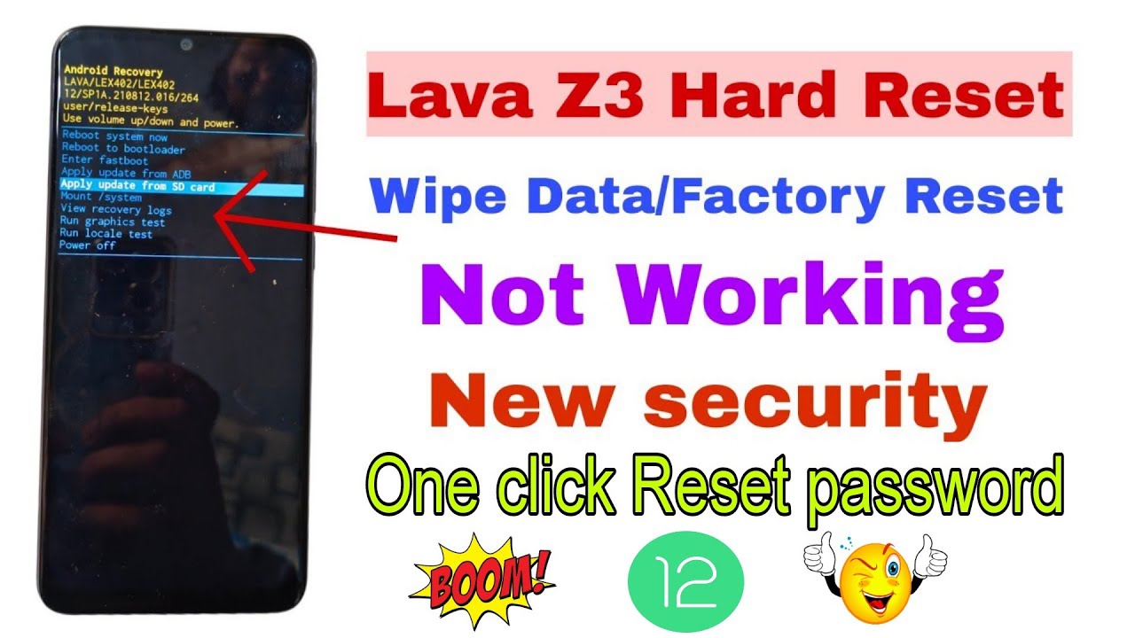 Lava Z3 Ka Lock kaise Tode! Lava Z3 Hard Reset Wipe Data Factory Reset Not Working New security!