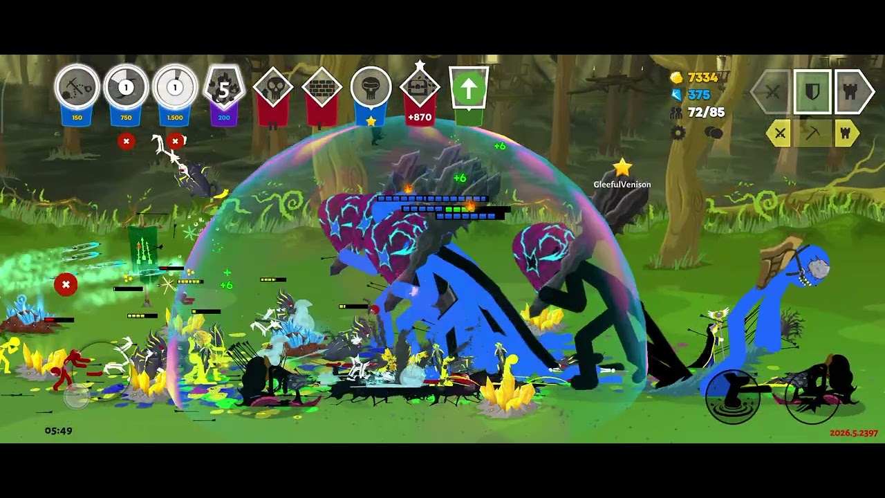 Stickwar stickman saga online War Game 