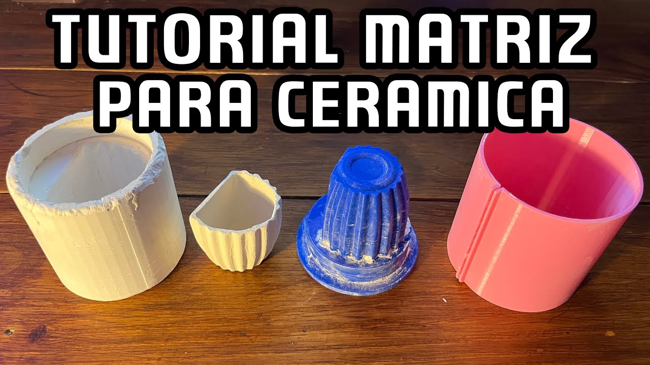 Diseño e Impresion de MATRIZ 3D para MOLDE de CERAMICA de un tacel