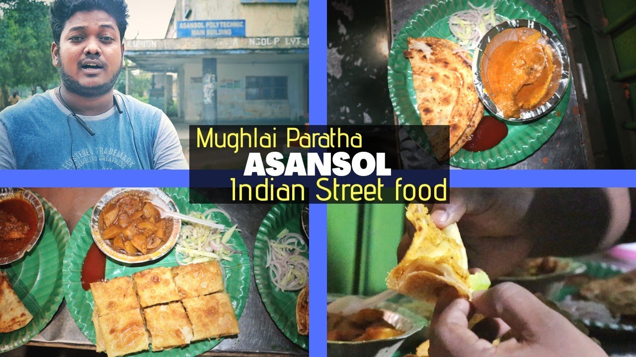 Mughlai Paratha & Chicken Paratha One Of Famous Indian Fast Food of Asansol Food Vlogger Subhasis
