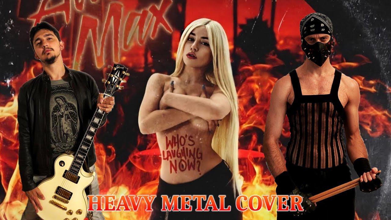 WHO'S LAUGHING NOW (Ava Max) METAL ROCK  COVER REMIX LIVE VERSION by Matteo Maselli, Jacopo Bersan