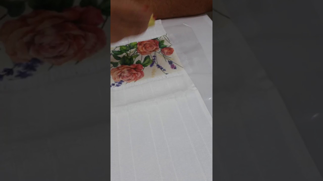 D&eacute;coupage no tecido #dicas