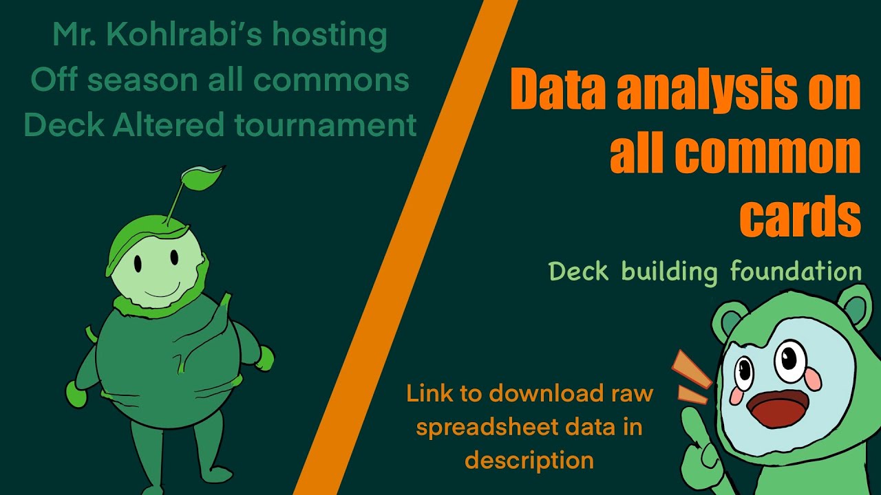 Data analysis on all common Altered TCG cards | event special
