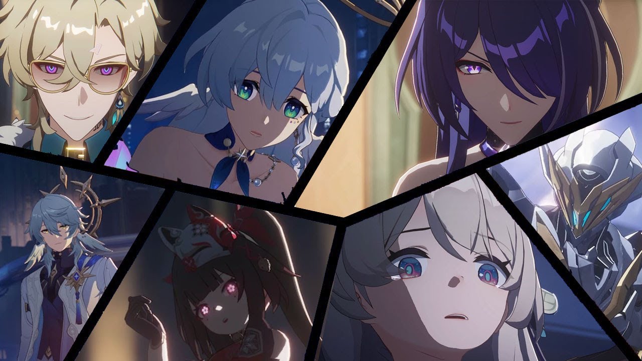 Honkai Star Rail 2.0 Main Story All Cutscene : Acheron Black Swan Sparkle vs Sam Fight