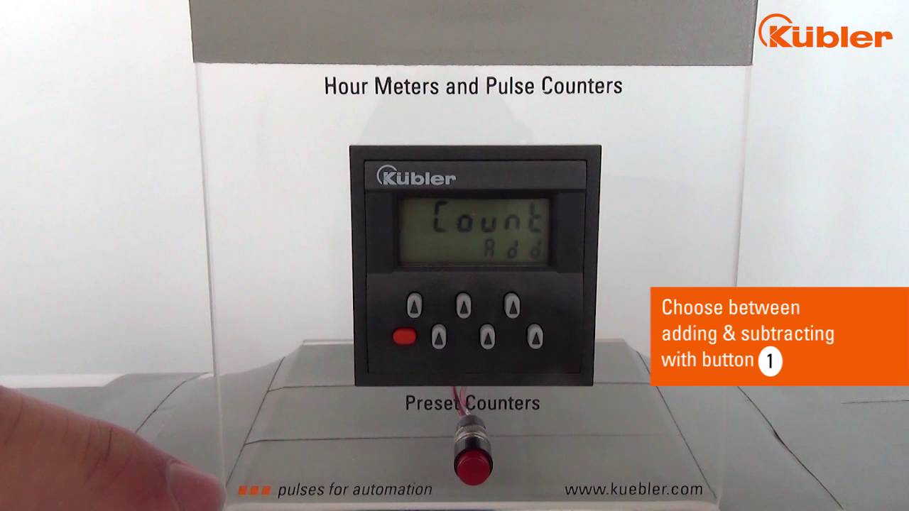 Tutorial Counter Type 901 I Kübler Group