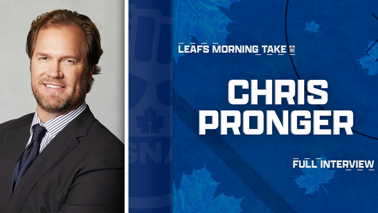 Chris Pronger on the Leafs' Failed Matthew Knies Trade & Auston Matthews' Future