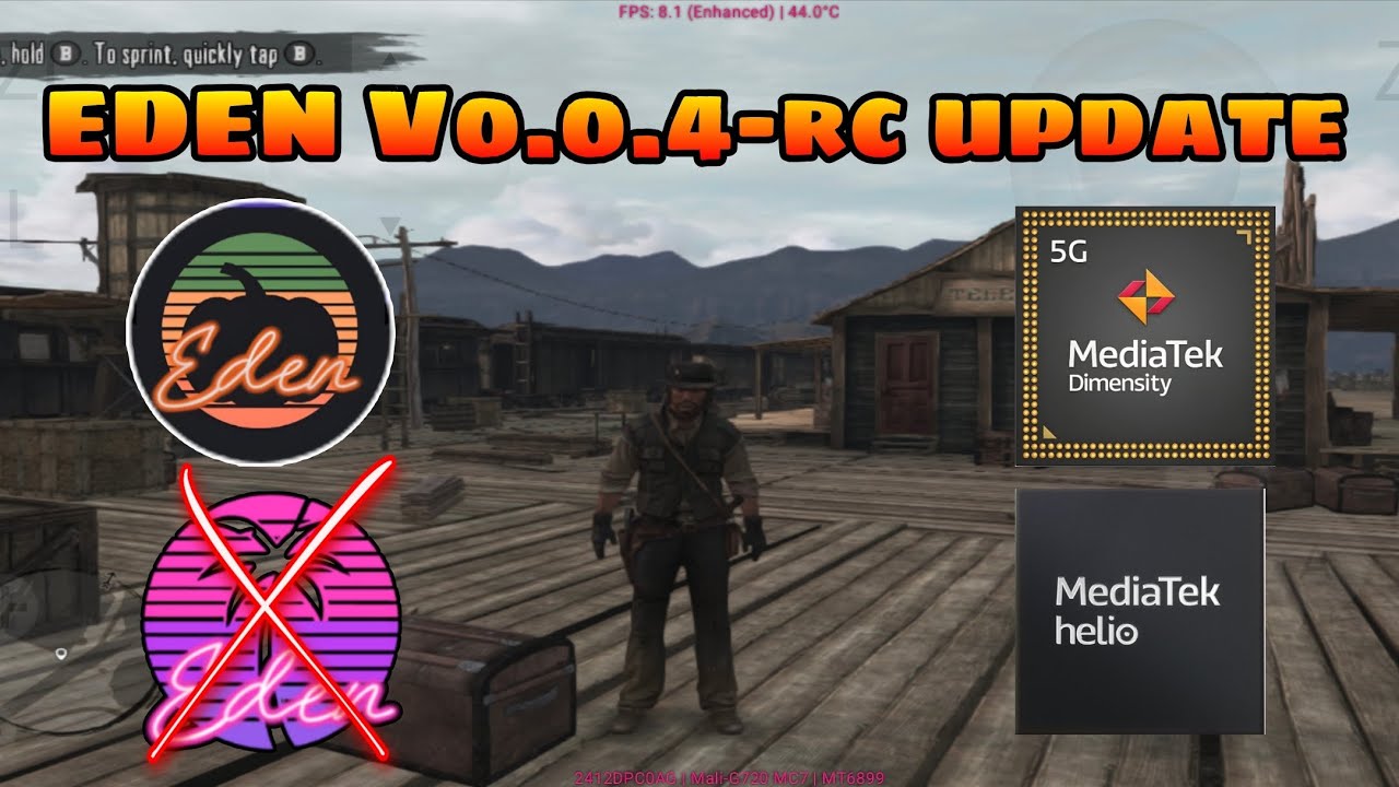 EDEN UPDATE v0.0.4-rc1 What's New? Eden Test On Mediatek/Helio Devices 