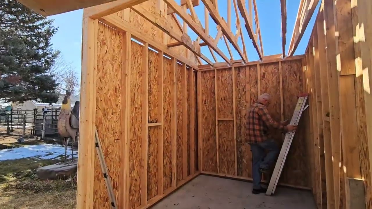 Riding Mower Shed