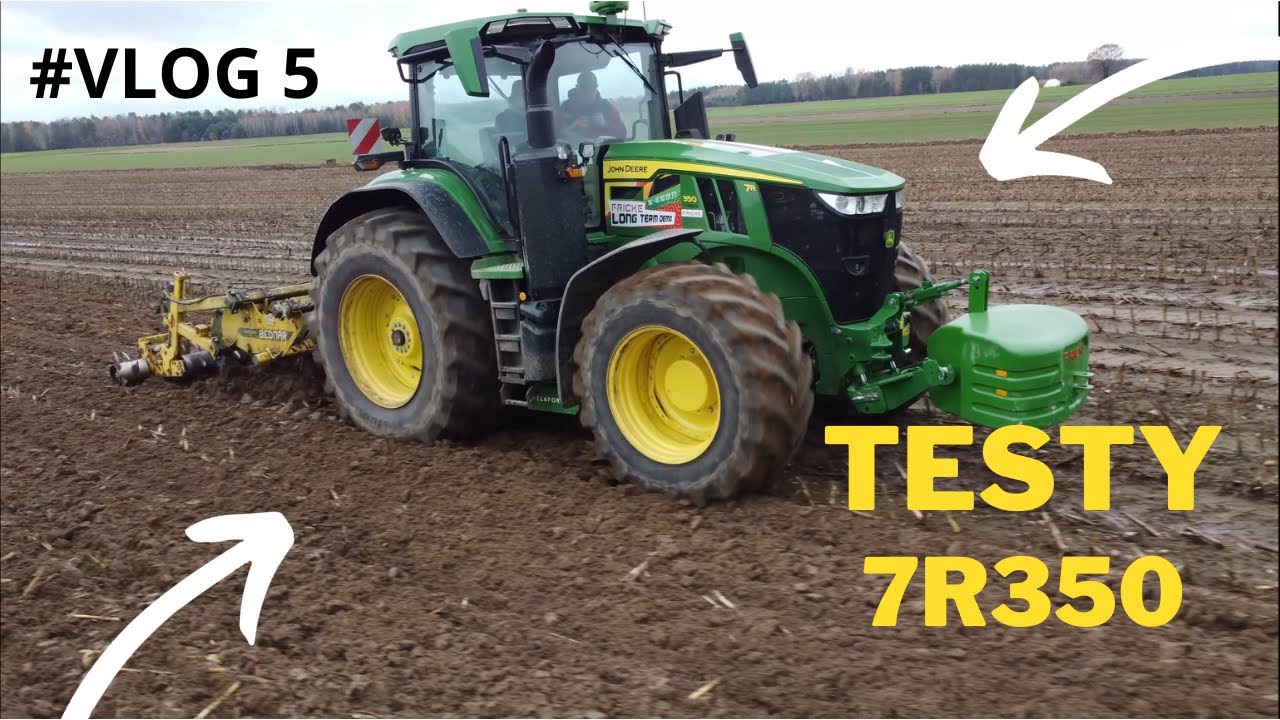 John Deere  7R350 ! Testy które zmienią twoje podejście do ciągników !