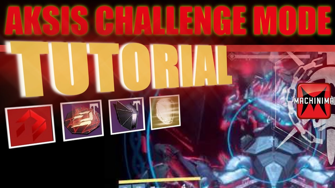 Destiny - How to Beat Aksis Challenge Mode [Tutorial]
