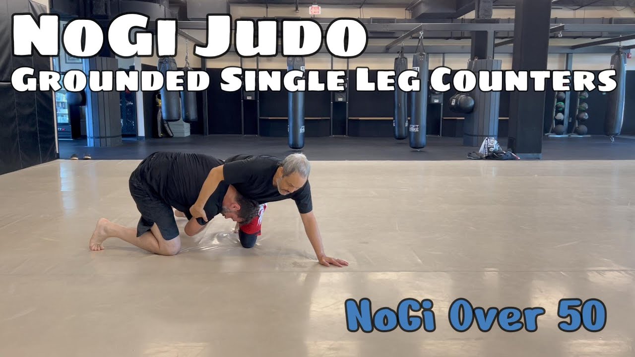 NoGi Judo - Grounded Single Leg Counters for Wrestling and BJJ