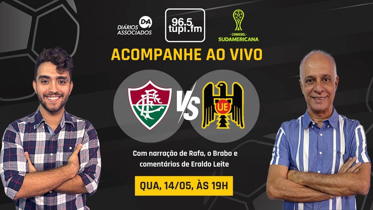 FLUMINENSE 2 x 0 UNIÓN ESPAÑOLA - Copa Sul-Americana - 5ª rodada - 14/05/2025 - AO VIVO