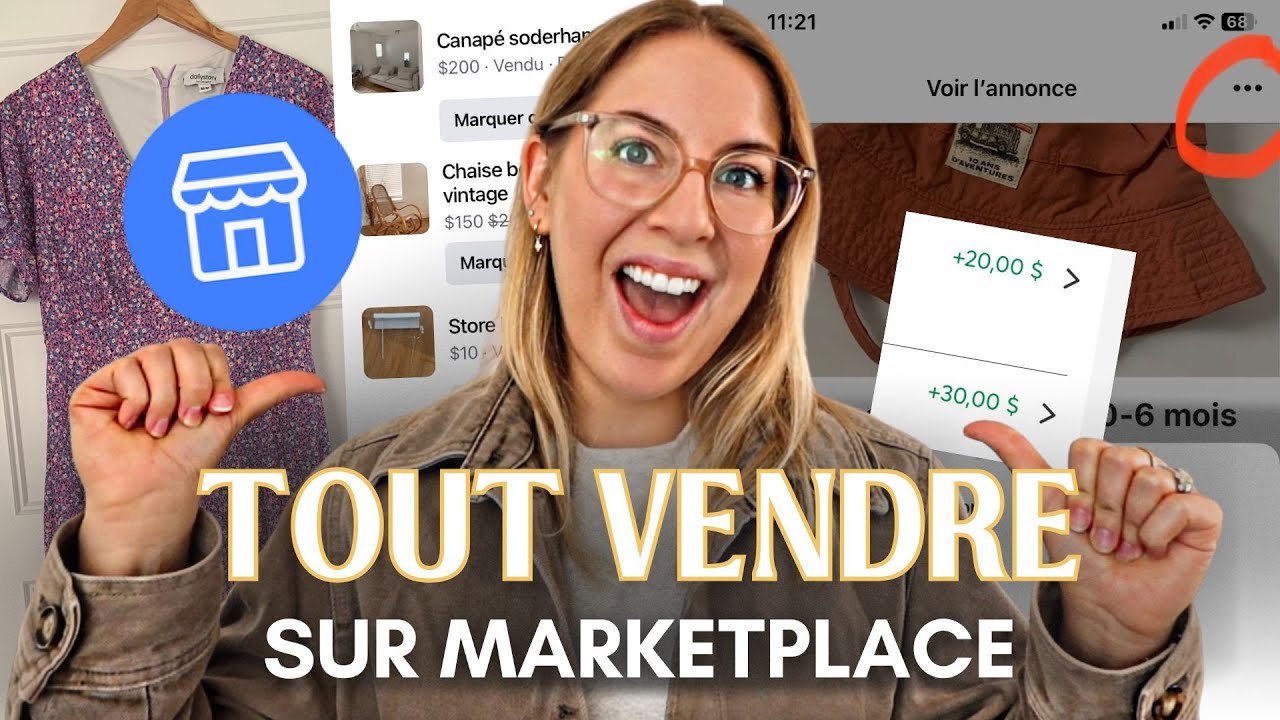 COMMENT JE R&Eacute;USSIS &Agrave; TOUT VENDRE SUR MARKETPLACE 💸