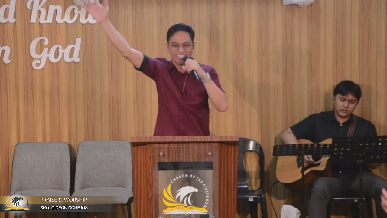 PRAISE & WORSHIP // 8 March 2026 // Bro. Gideon Coñejos