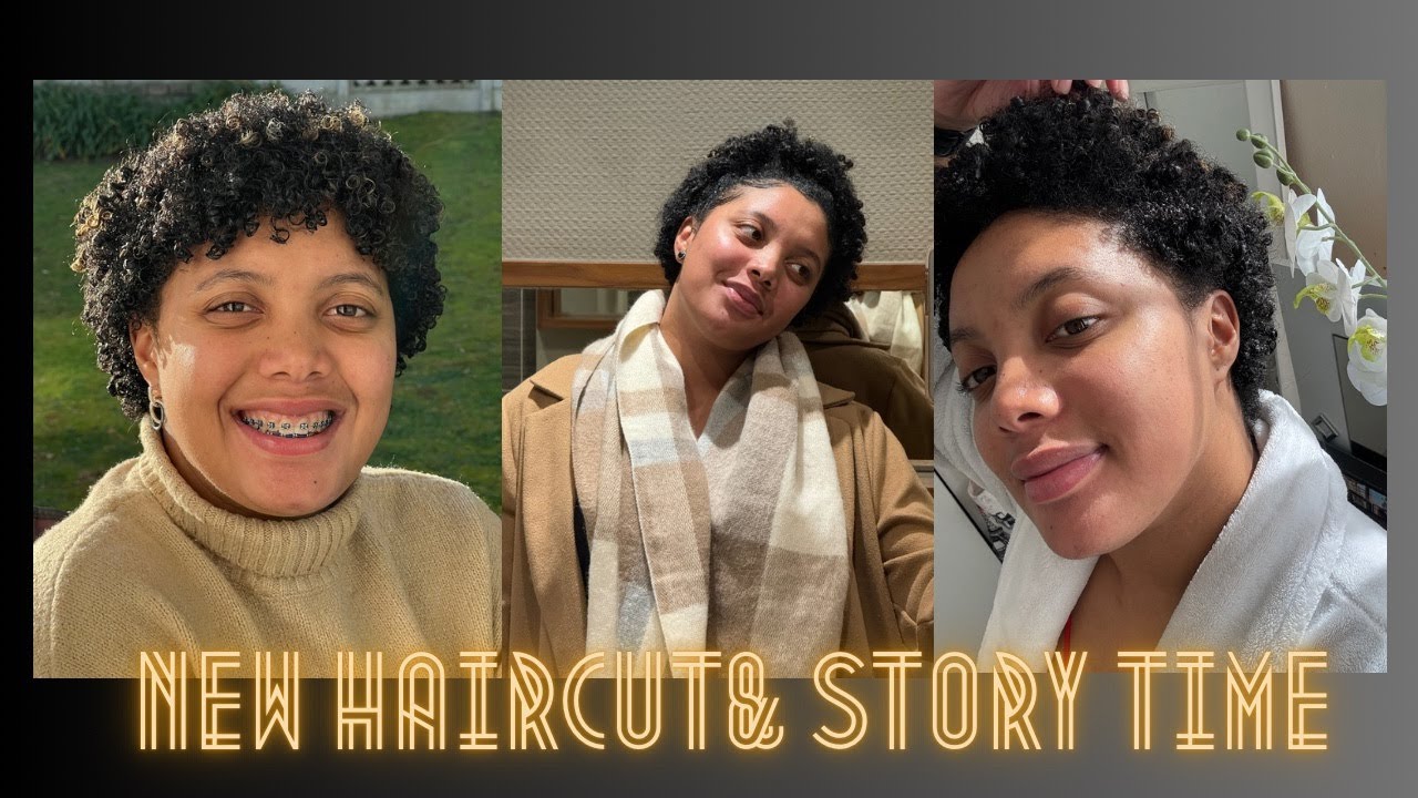 💇‍♀️Haircut| Big chop Natural hair| 😳 Finding out I have Alopecia Areata😱💔|