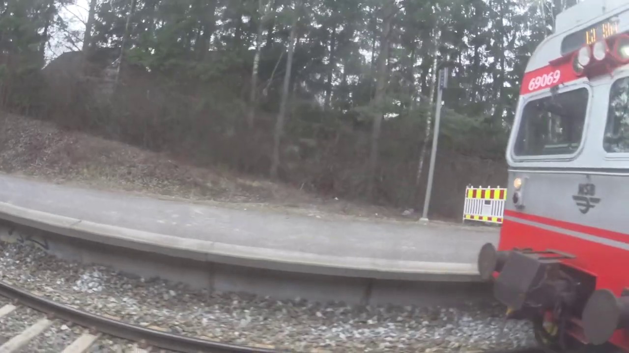 Train trip from Ski to Oslo S / Norwegian trains