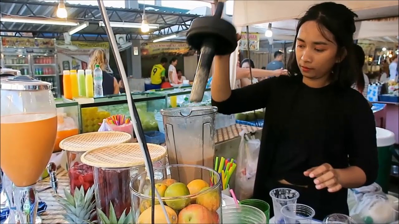 Thai Fruit Juice - Thailand Street Smoothies