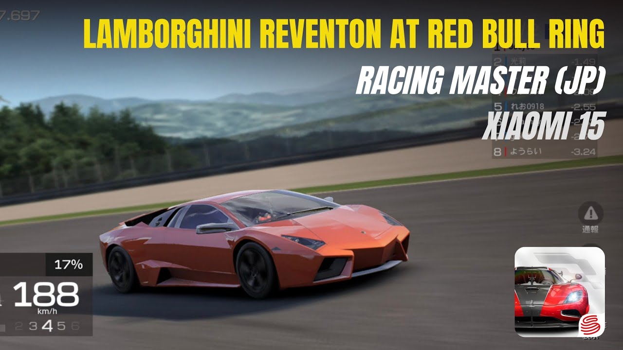 Lamborghini Reventon at Red Bull Ring | Racing Master (JP) | Xiaomi 15