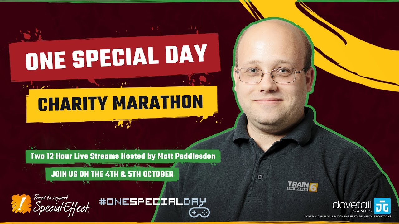 Train Sim World 6: One Special Day Charity Stream-A-Thon! (Day 1)
