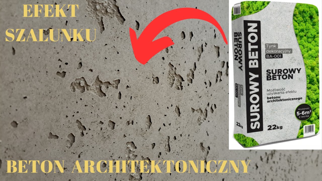 Как получить архитектурный бетон с эффектом опалубки.